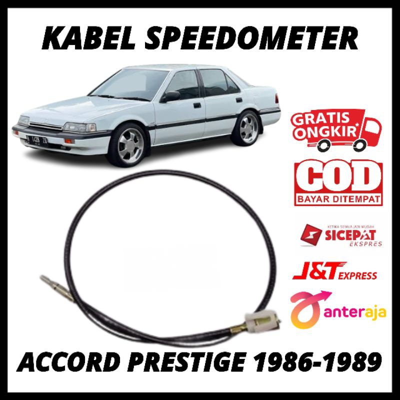 Kabel Tali Speedometer Kilometer Accord Prestige 1986 1987 1988 1989