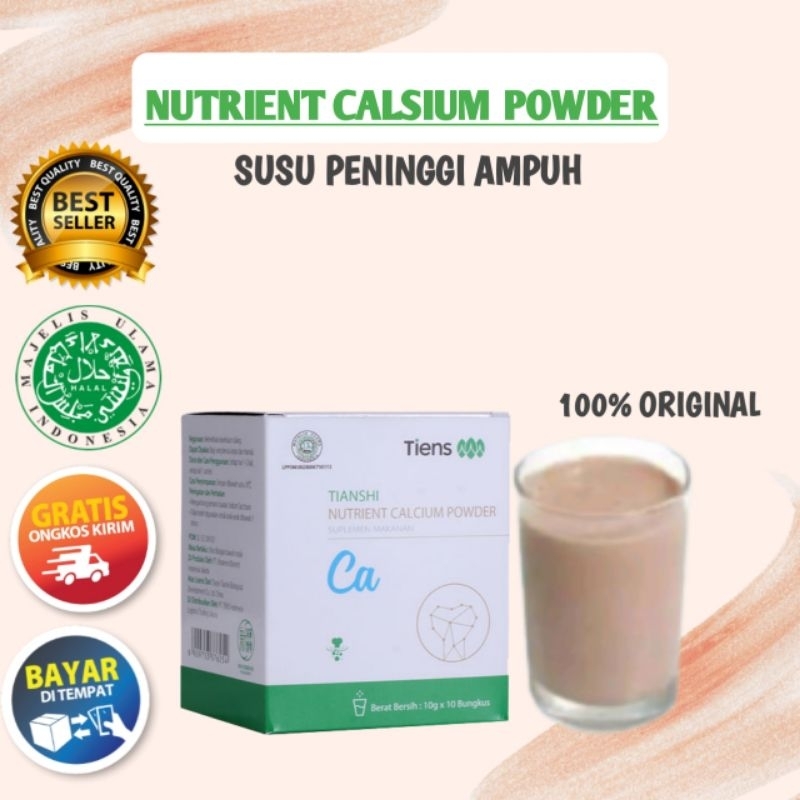 

SUSU PENINGGI BADAN || NUTRIENT CALSIUM POWDER