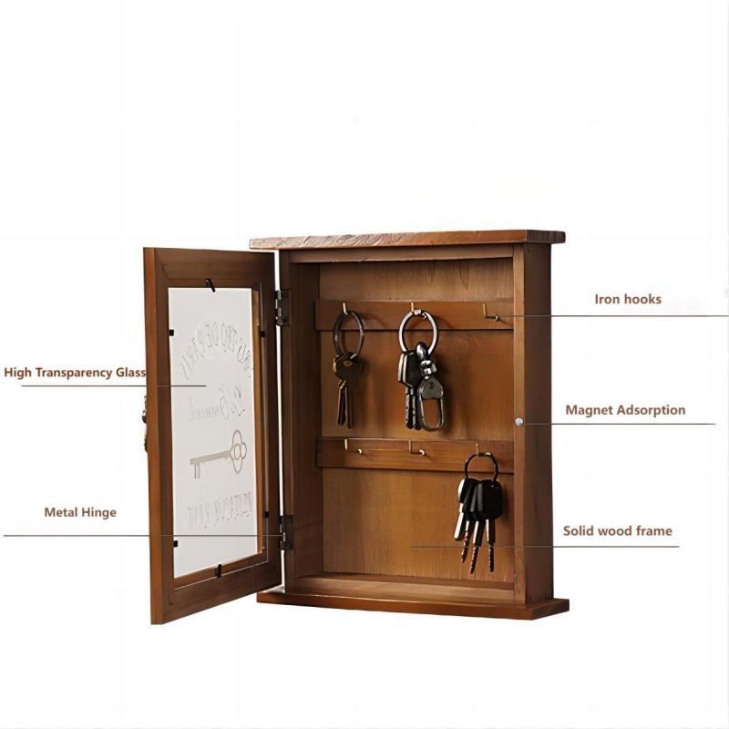 [MAJ] BOX PENYIMPANAN KUNCI BOX KAYU TEMPAT PENYIMPANAN KUNCI KEY BOX DINDING BOX TEMPAT KUNCI
