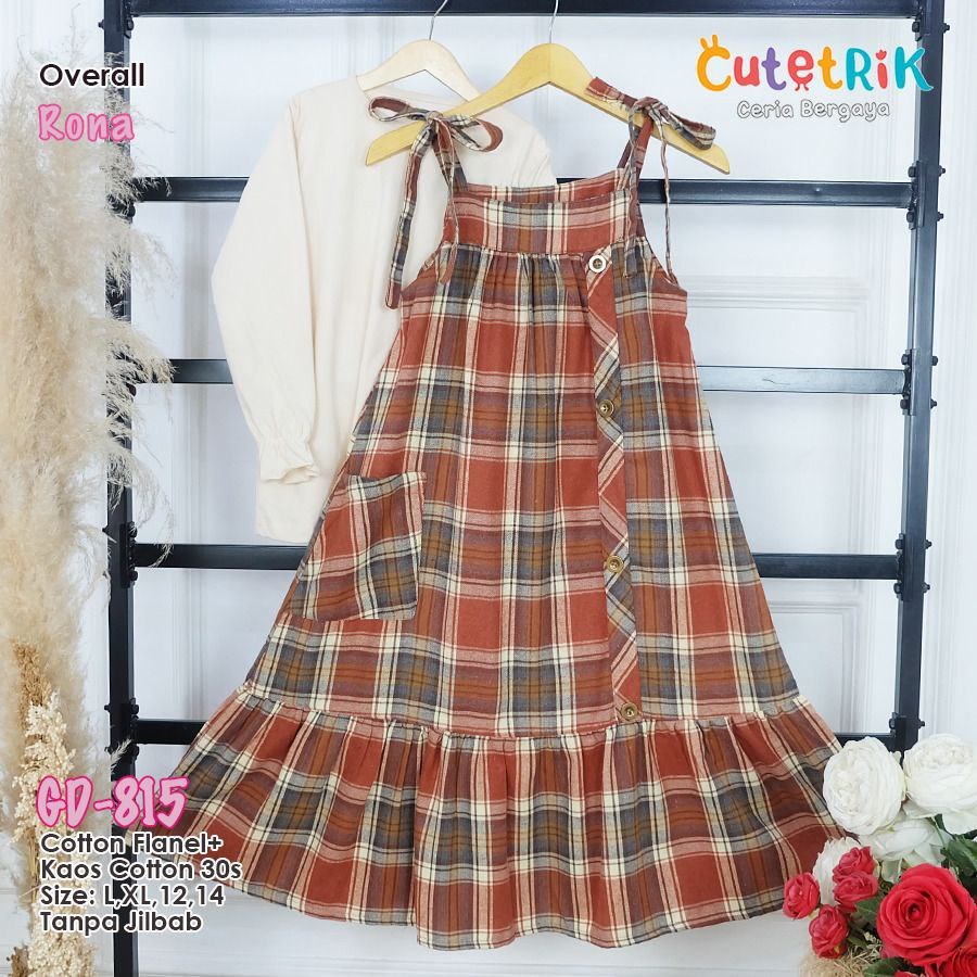 gamis overall anak perempuan setelan overall anak perempuan baju kodok anak perempuan cutetrik