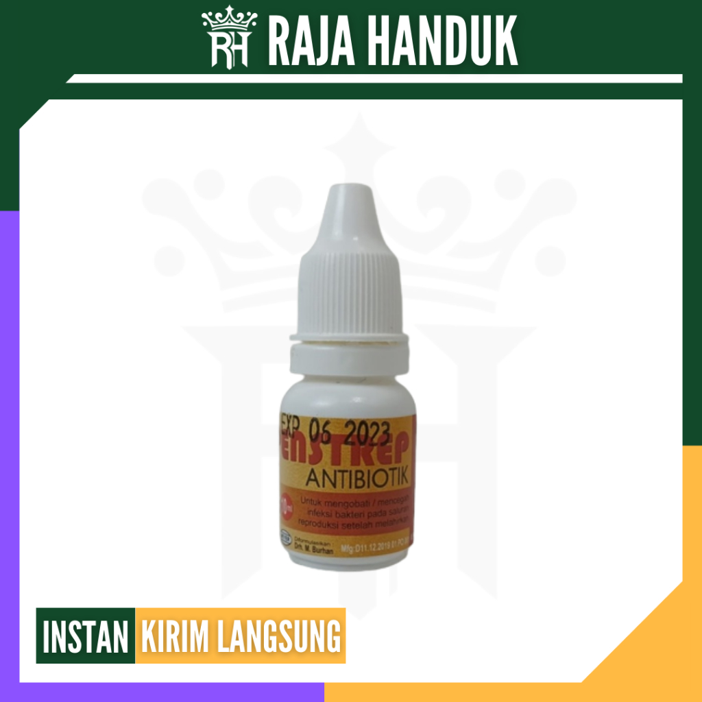 RH GROSIR: PENSTREP 10 ml / Antibiotik Kucing & Anjing Pasca Melahirkan Murah
