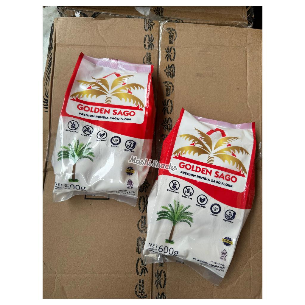 

Tepung Sagu Rumbia 600gr Super Premium Asli Bangka / Sagu Rumbiak 600gr / Golden Sago Rumbia Flour Export Quality