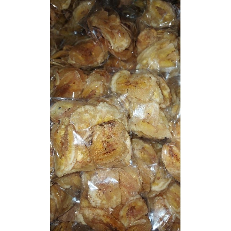 

Keripik Pisang Kepok Rasa Asin Gurih Kemasan 30gram