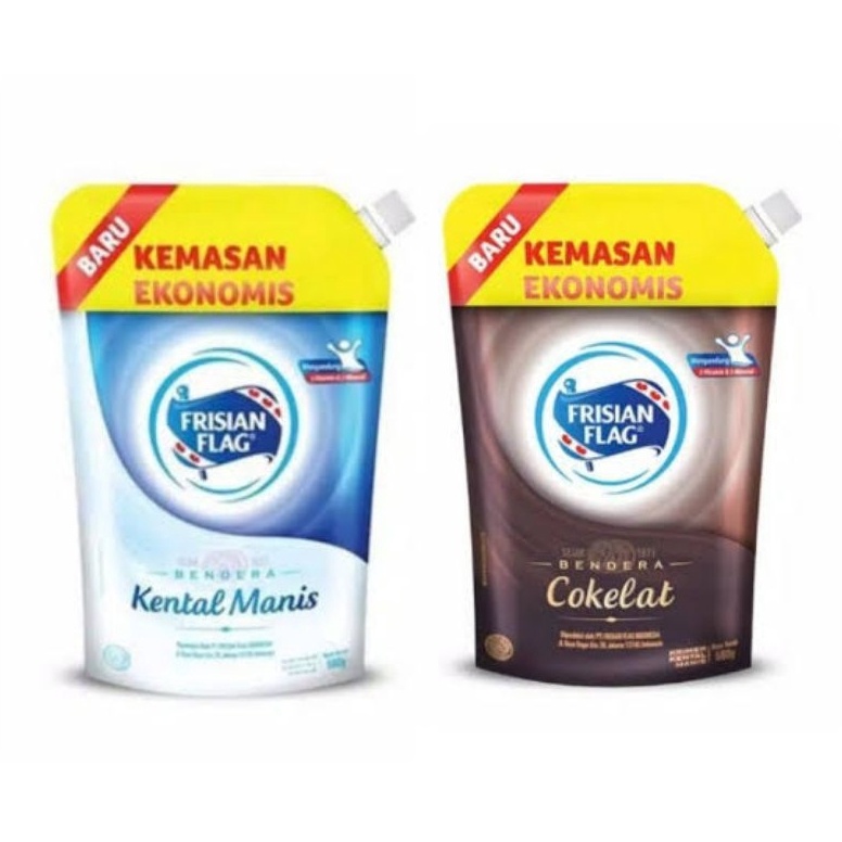

G07 FRISIAN FLAG SUSU KENTAL MANIS BENDERA POUCH 545GRAM b66vu