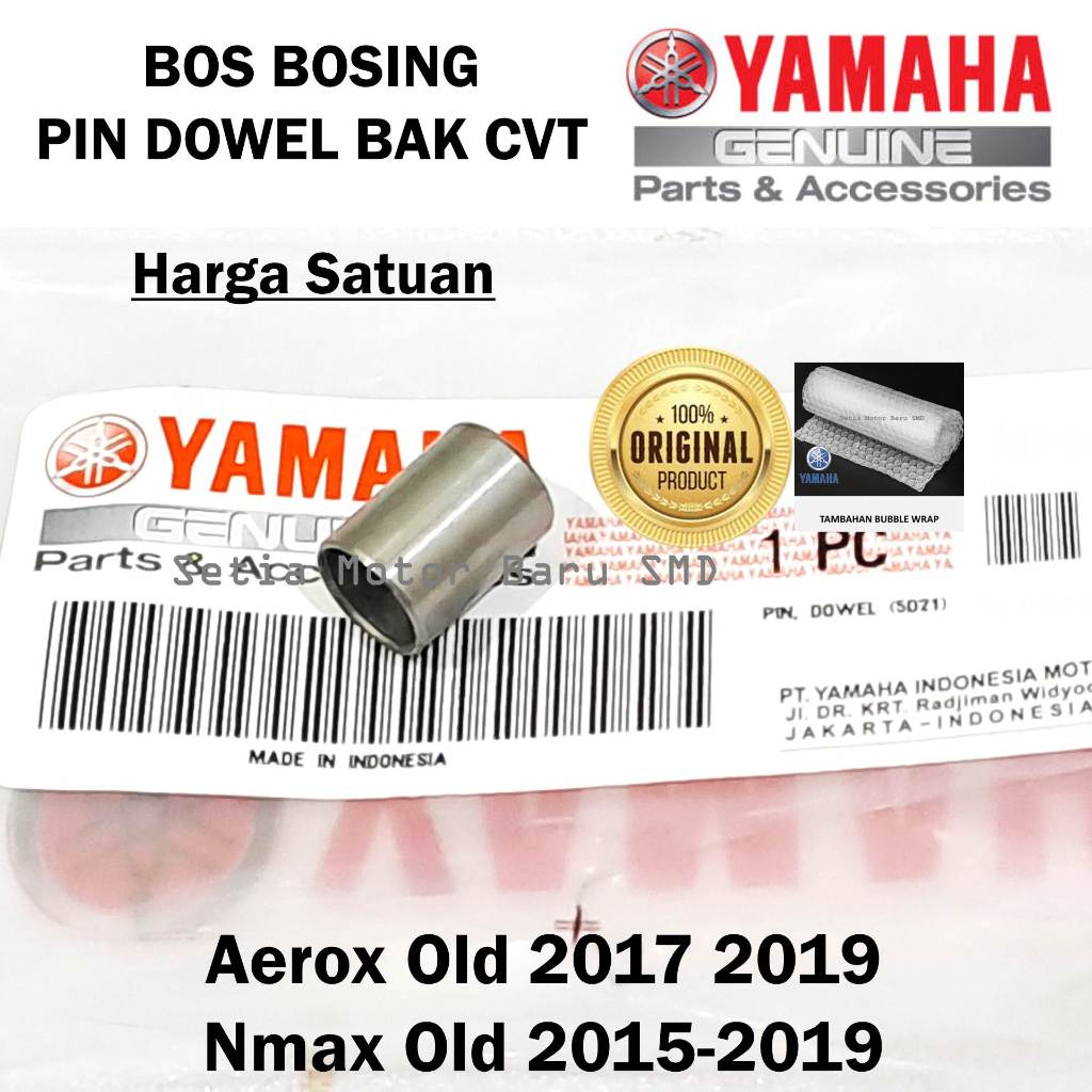 Bos Bosing Pin Dowel Bak Cvt Aerox Old 2017 2019 Nmax Old Asli Original Yamaha