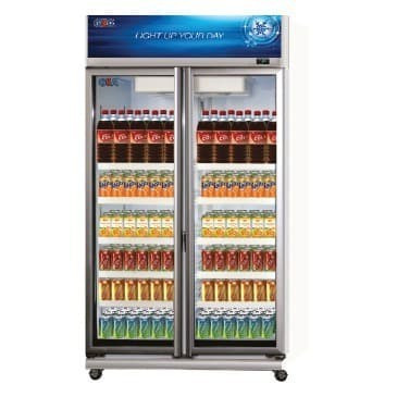 Showcase Gea 2 Pintu 100 Liter Expo 1050 AH/CN