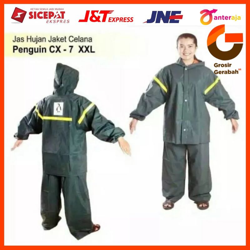 jas hujan penguin's cx-7