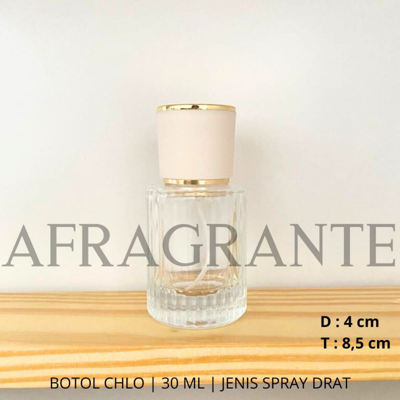 botol parfum chlo*e 30 ml beige drat/botol parfum alur 30 ml- botol parfum isi ulang alur 30 ml- bot