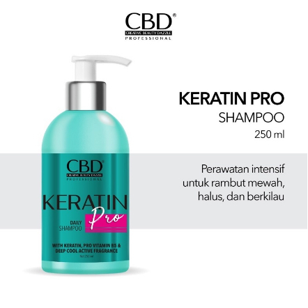 CBD Keratin Pro Hair Mask / Shampoo 250ml Original