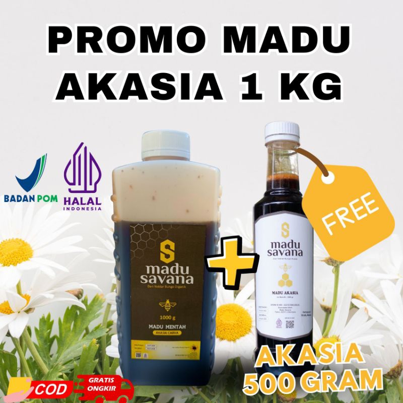 

Madu Savana Pure Paket Promo Hemat Raw Honey