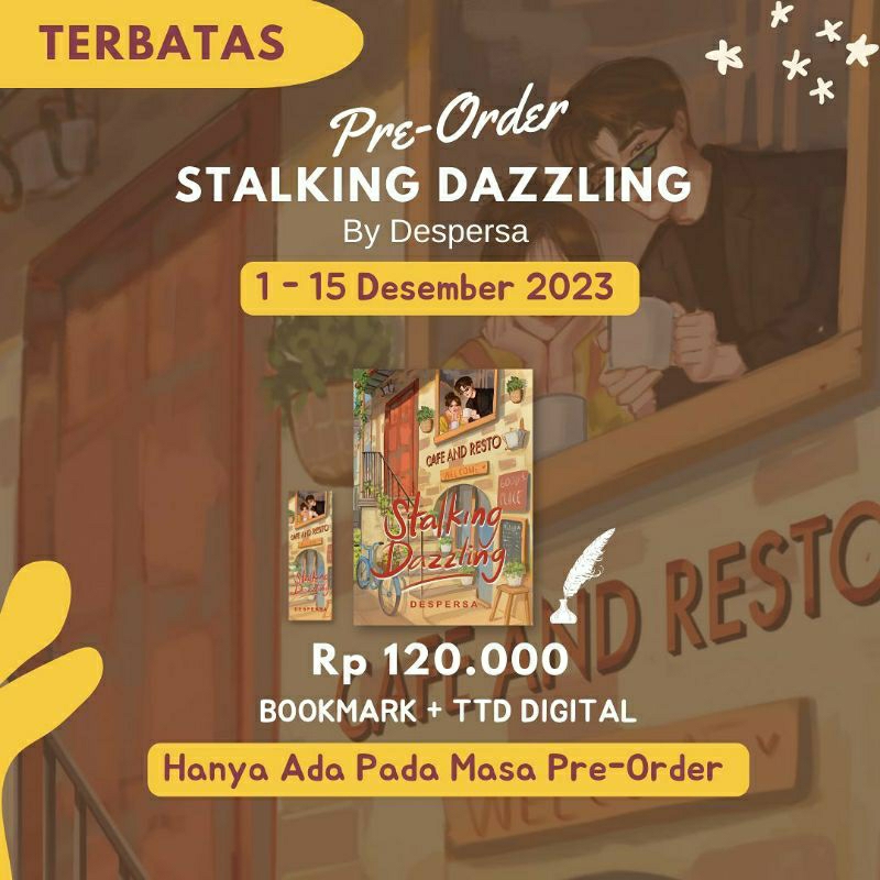 [BISA COD] Novel Stalking Dazzling - Despersa