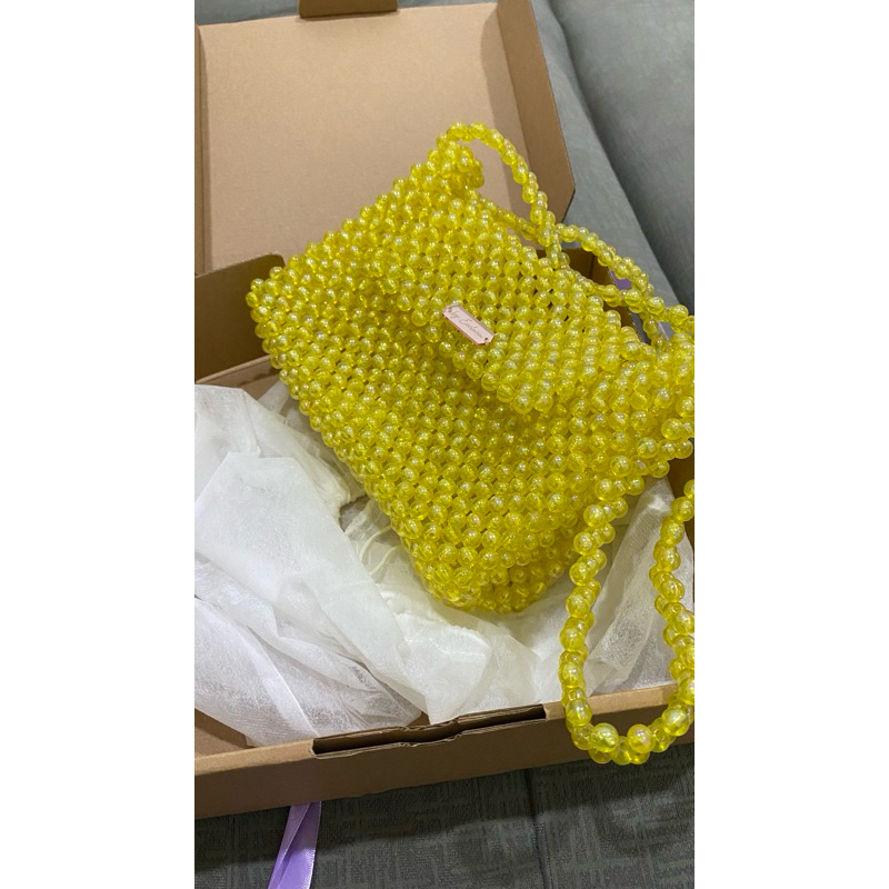 Tas beaded mutiara / Tas manik-manik NEW