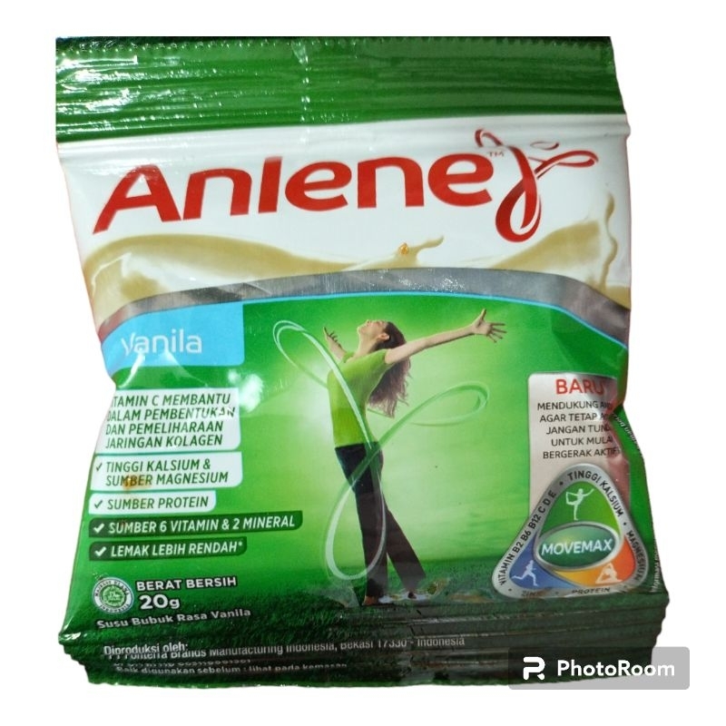 

ANLENE 20 gram saset susu bubuk