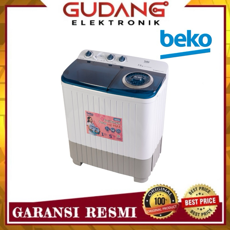 MESIN CUCI BEKO 8.5 KG WTTA8503W MESIN CUCI SEMI OTOMATIS WRRA 8503 W
