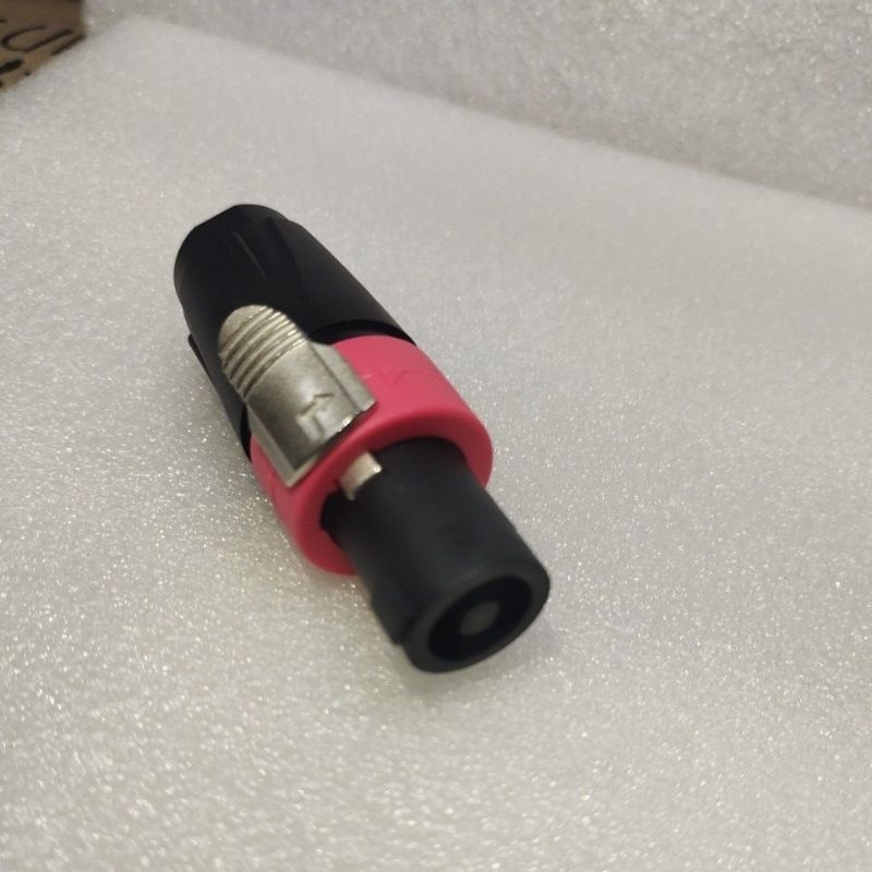 Jack jek Jak jeck spikon speakon spicon male laki kwalitas bagus super bma soundcrest LAD spe