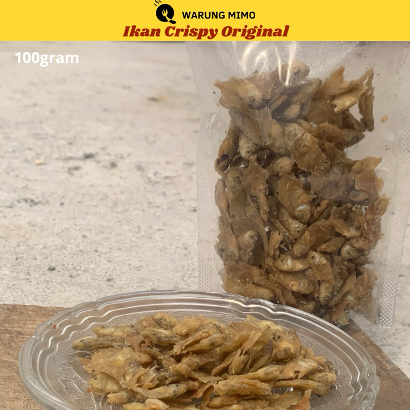 

Baby Fish Ikan Crispy Pepetek Pedas Netto 100gram