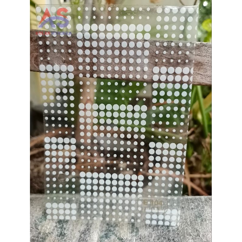 Stiker Kaca Jendela Rumah' Kantor Motif Premium