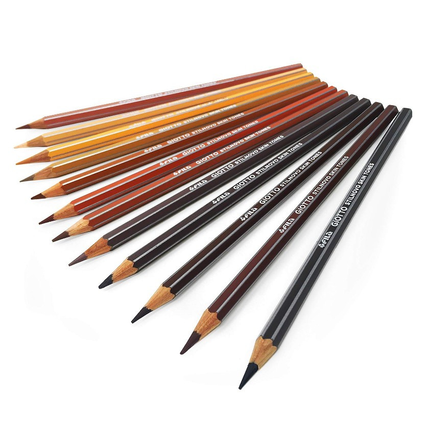 

YUH GIOTTO Stilnovo Skin Tones - Cardboard Pensil Warna kulit - 12 warna - 257400