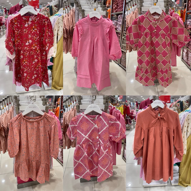 Dress anak perempuan PITO DITO (1-14 tahun)