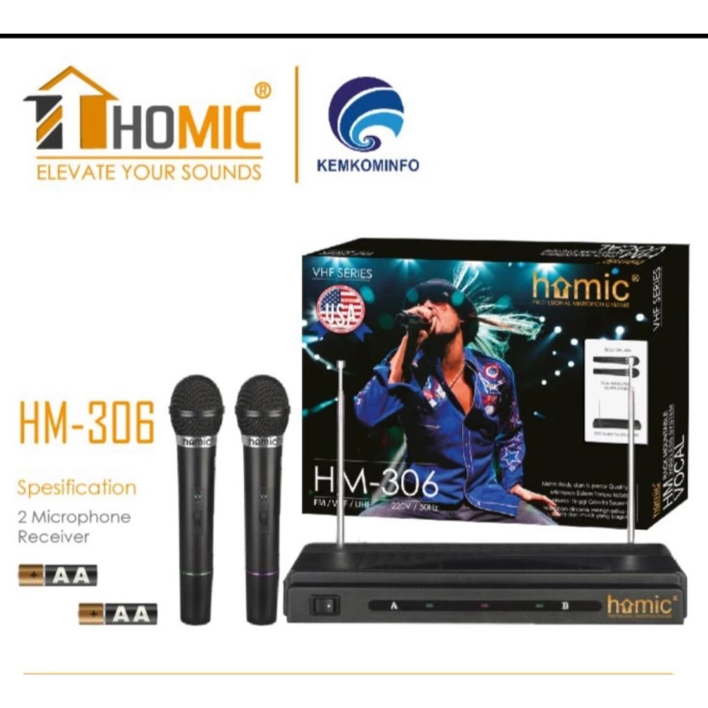 Mrican Wireless-Homic HM 306