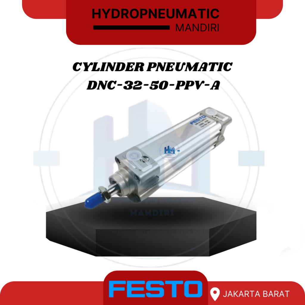 Cylinder Pneumatic Festo Dnc-32-50-Ppv-A
