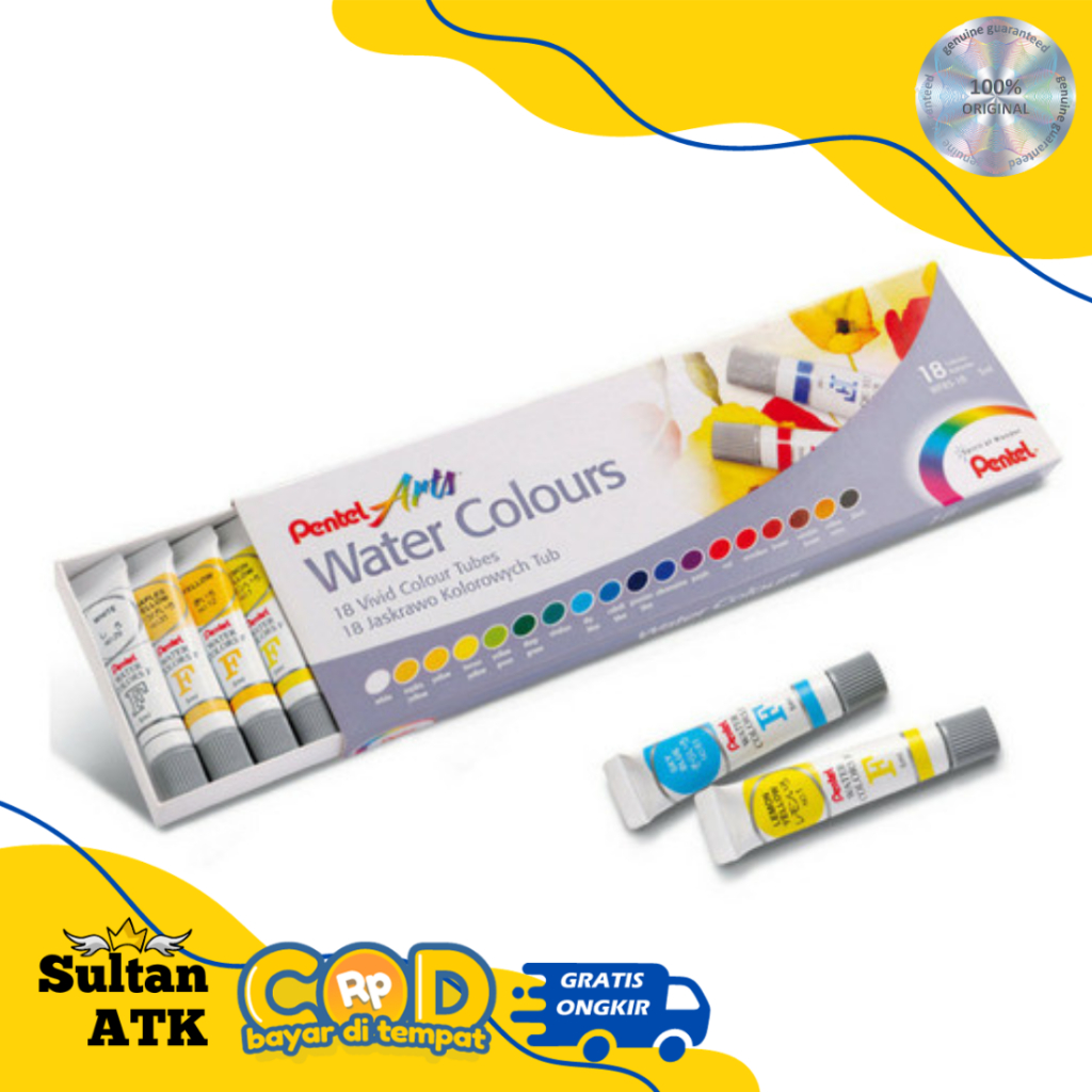 

CAT AIR / WATER COLOR PENTEL 18 WARNA (WFR-18)