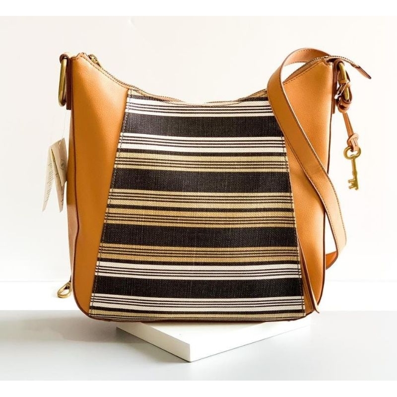 Fossil Talia Hobo Stripe