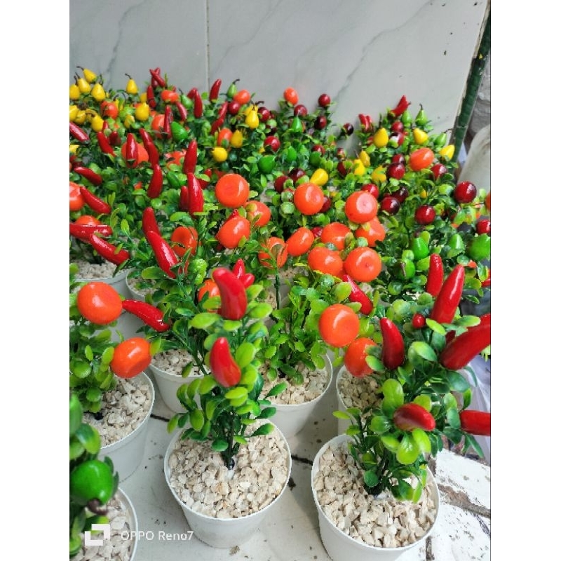 BUNGA MEJA MATAHARI DENGAN POT PLASTIK TINGGI 15CM // BUNGA HIAS MATAHARI PAJANGAN DEKORASI ARTIFICI