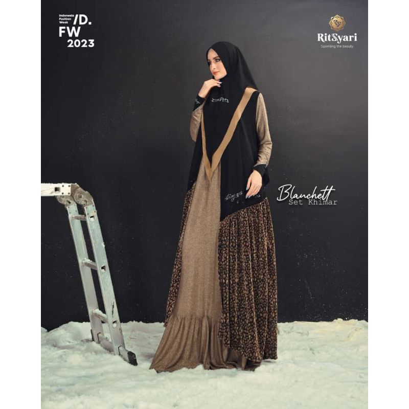 Gamis syari ritz premium