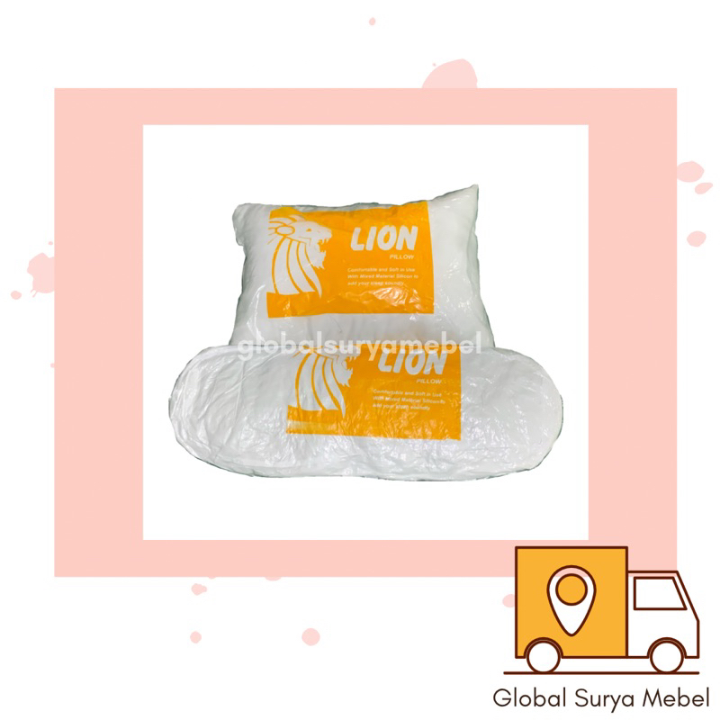 Bantal Guling Dacron Lion