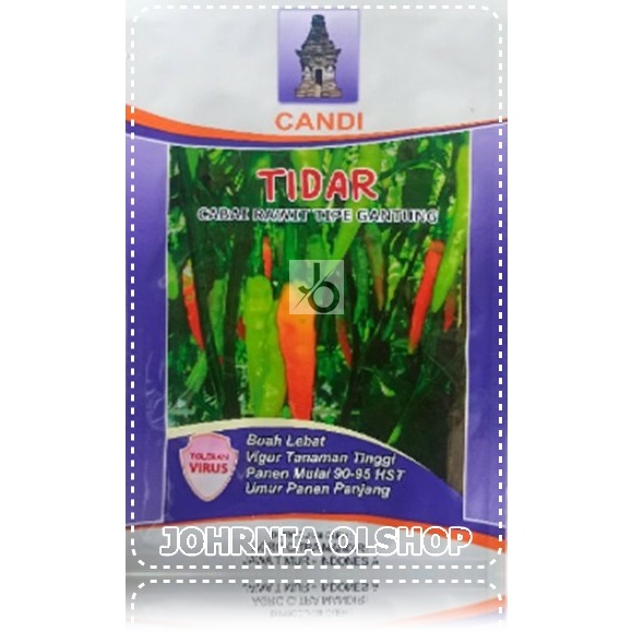 Johrnia 15 Benih Biji Cabe Rawit TIDAR