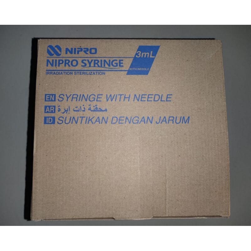 Spuit / Syringe 3cc Nipro