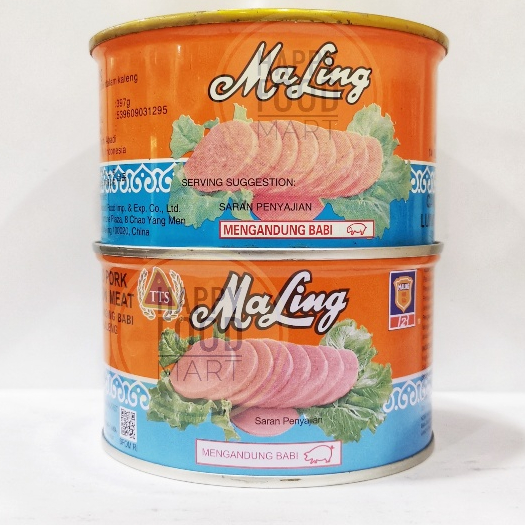 

[BPOM RI] MA LING CANNED PORK LUNCHEON MEAT 397 GR/MALING TTS HAM KORNET BABI/FYF MAKANAN KALENG DAGING