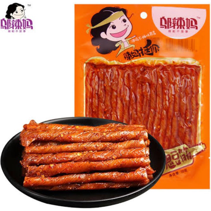 

MODEL NZJ577 (HALAL) 邬辣妈 酒鬼豆筋 香辣味 辣条 -Wulama Latiao Spicy Tofu