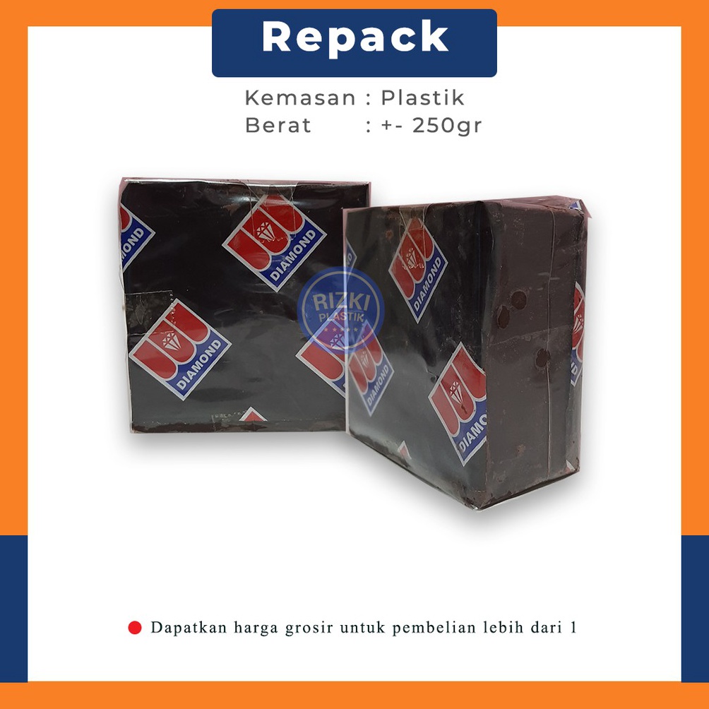 

Ju44l Coklat Batangan Dark Diamond Blok +- 250gr / Dark Chocolate dcc Recomended