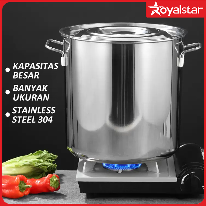 ROYALSTAR PANCI DANDANG STAINLESS STEEL SUS304 TEBAL DANDANG BAKSO UKURAN JUMBO