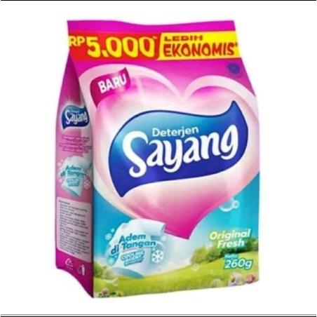 Detergent Sayang Powder 260gram