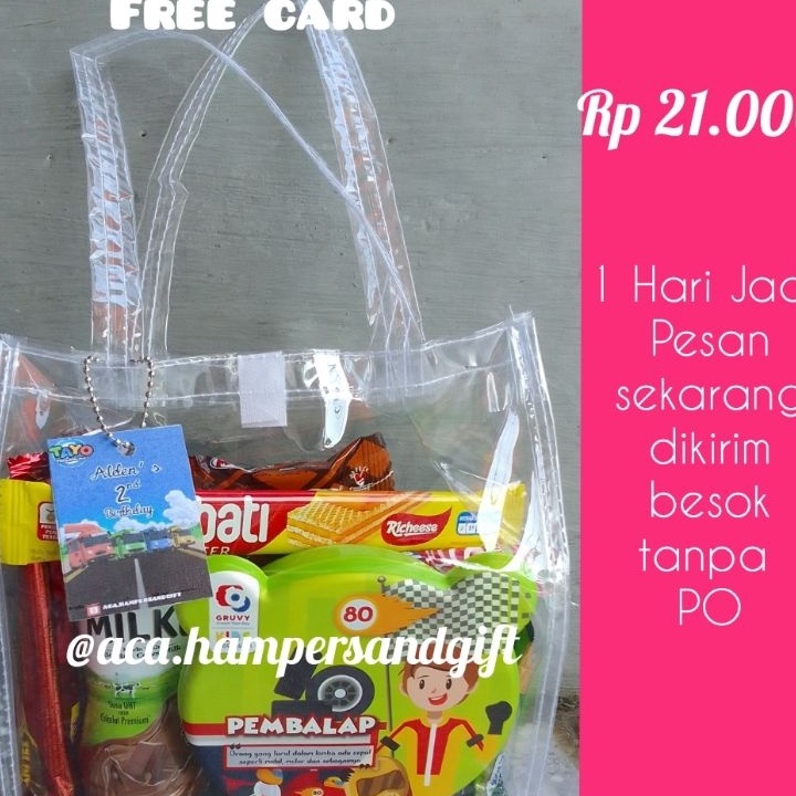

modelTipe AVD628 hampers ramadhan/ hampers lebaran / hampers anak anak / Snack ulang tahun