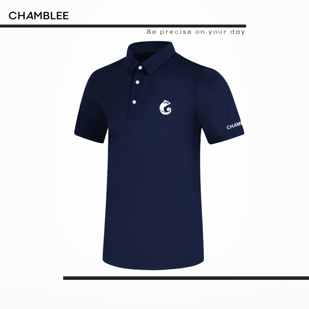 Chamblee Baju Polo Golf Tennis Padel Pria Polyester Spandex - Classic