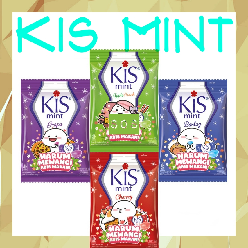 

《OS3》 Mayora Kis Mint Candy - Permen Kiss