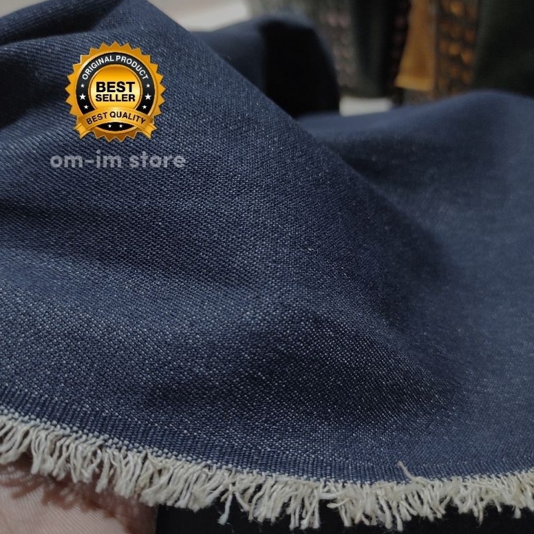 [✪U16$] Kain JEANS Denim Grade A 8 Oz eceran per 0.5 meteran Discount