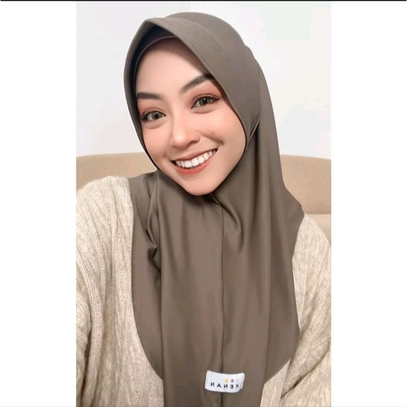 KENAN Hijab _Hijab Bergo DZEVADA Instant Matt Jersy_Kenan
