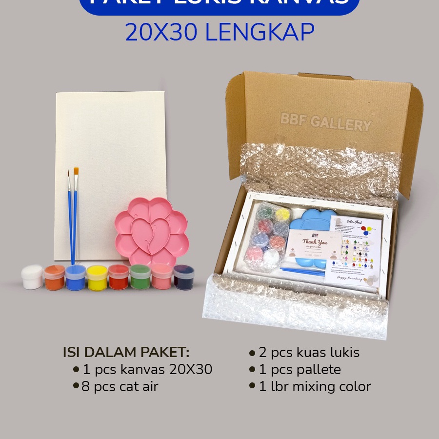 

Pesan Sekarang, Stok Terbatas! Kanvas lukis putih 20x30 cm lengkap dengan 8 cat air akrilik palet dan 2 pcs kuas flat & round Set melukis lengkap paket lengkap melukis mewarnai canvas ㅵ