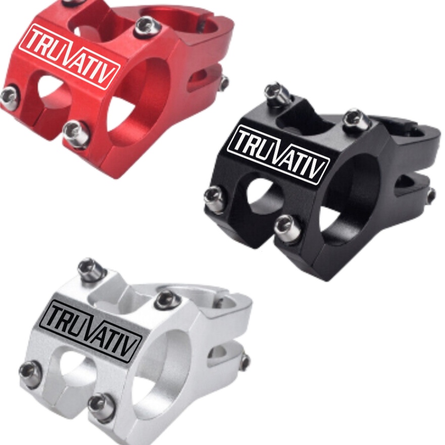 Promo Stem Stang Sepeda Truvativ Oversize OS Alloy 31.8mm MTB Roadbike Downhill XC Fixie DLL.