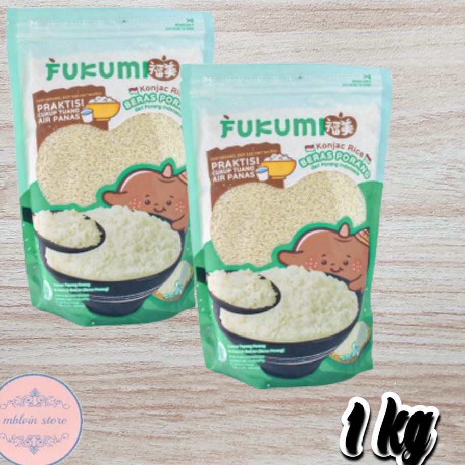 

Kode KKN930 Beras Porang Fukumi Pouch 1 Kg