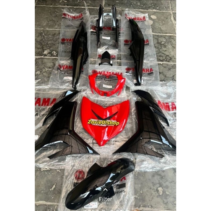 PAKET BODY HALUS JUPITER MX KING 150 2019-2023 ORIGINAL