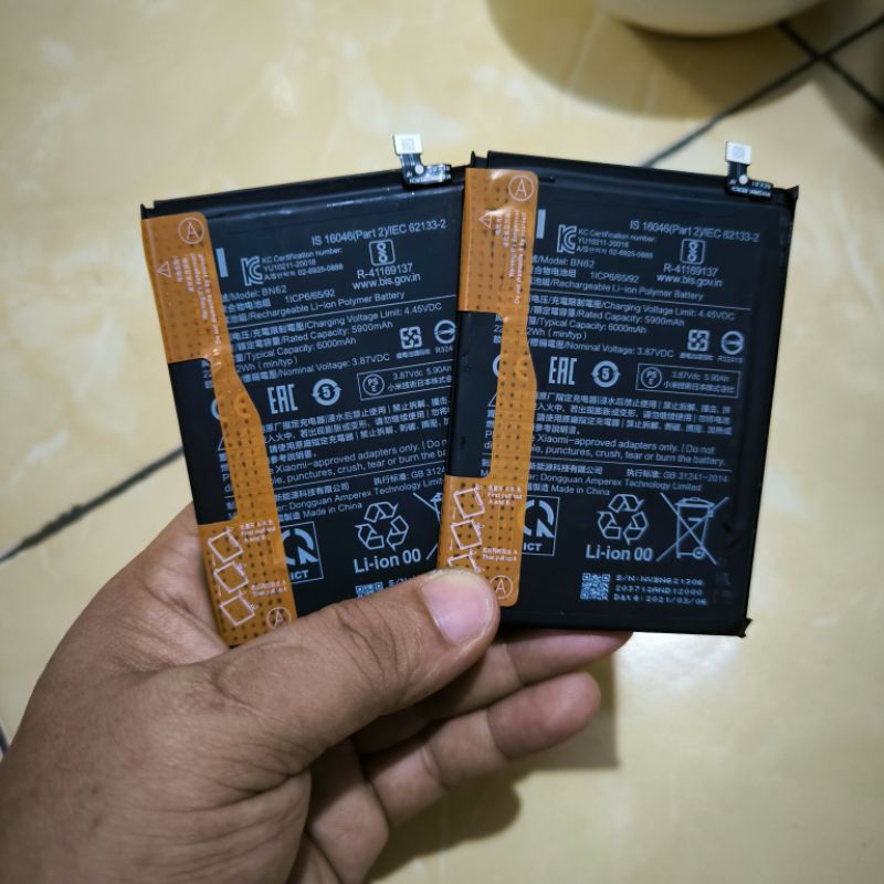 batre baterai baterai Xiaomi redmi 9t / Poco m3 ORI