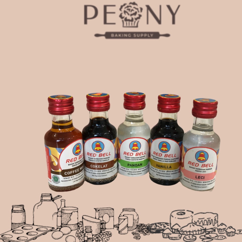 

RED BELL ESSENCE BAHAN BAKING 30 ML tmwag