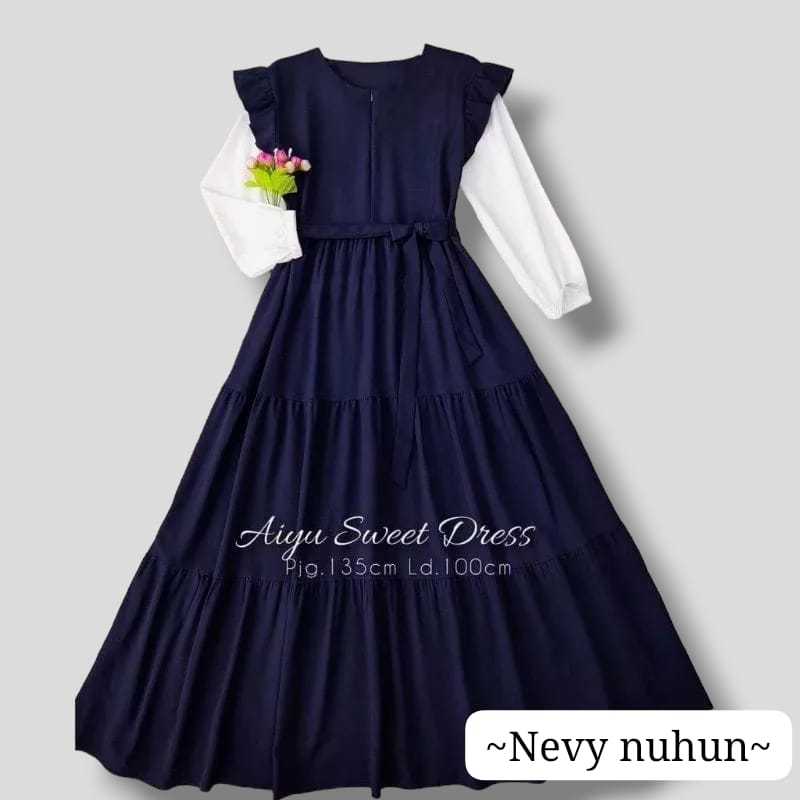 READY STOCK BAJU KEKINIAN WANITA 2024 GAMIS MUSLIM ANAK PEREMPUAN 12 TAHUN DRESS ANAK REMAJA 15