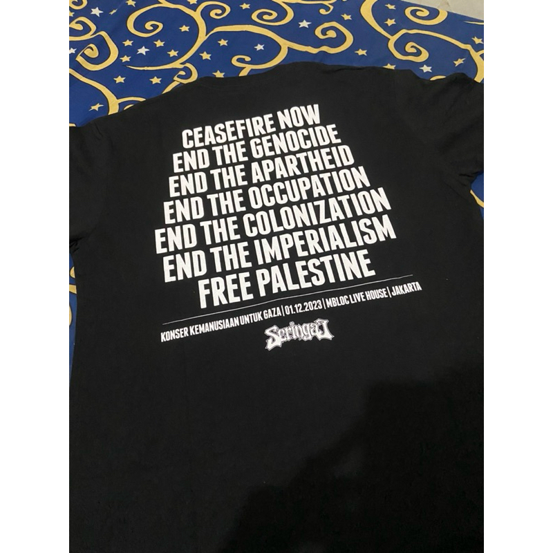 Seringai Gaza (M) | Konser Kemanusiaan Untuk Gaza | Official Merchandise